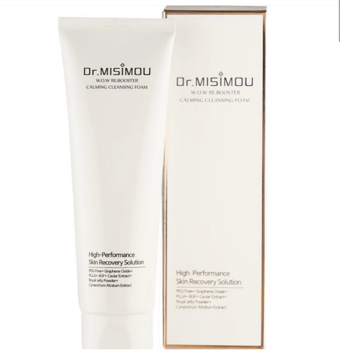 Почистваща пяна за лице Dr.MISIMOU W.O.W RE:BOOSTER CALMING CLEANSING FOAM