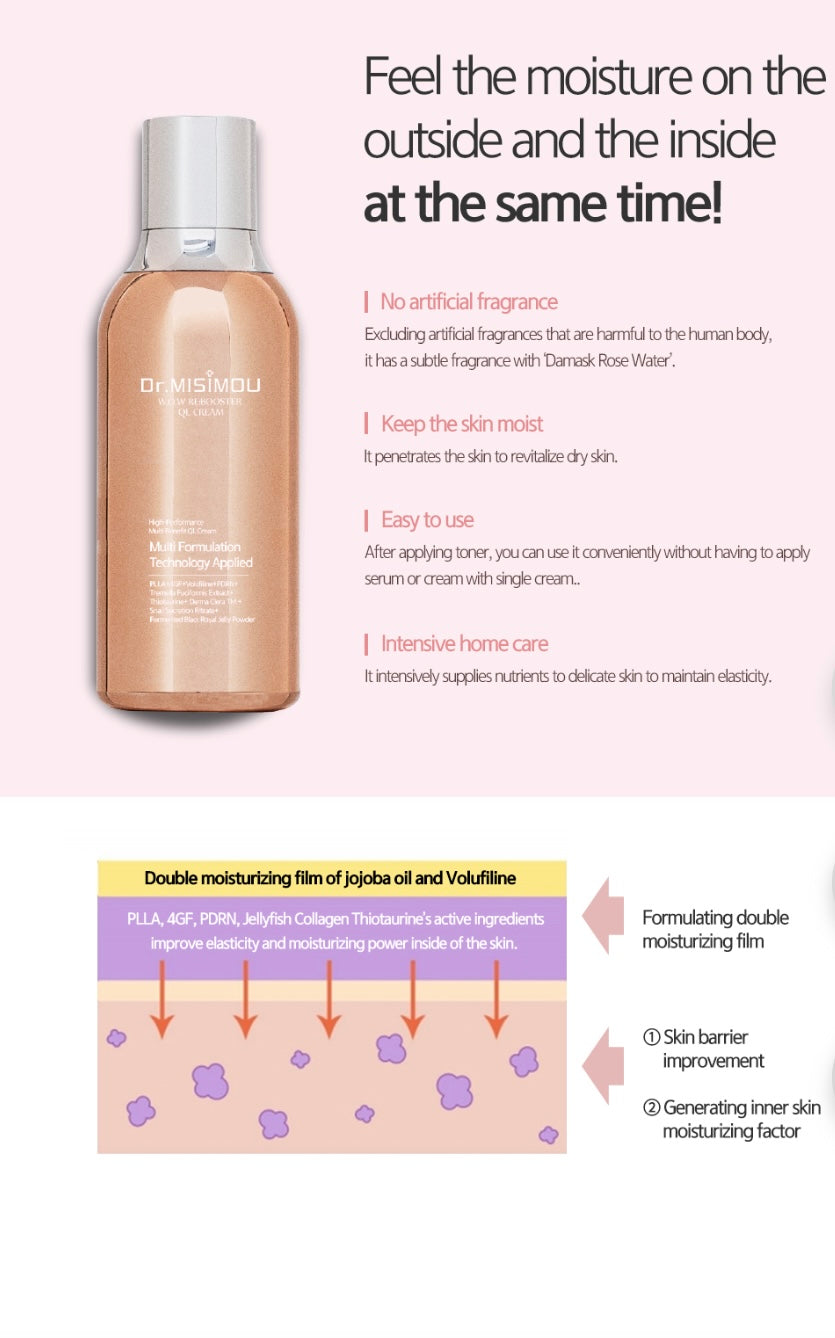 Крем за лице Dr.Misimou W.O.W Re: BOOSTER QL CREAM