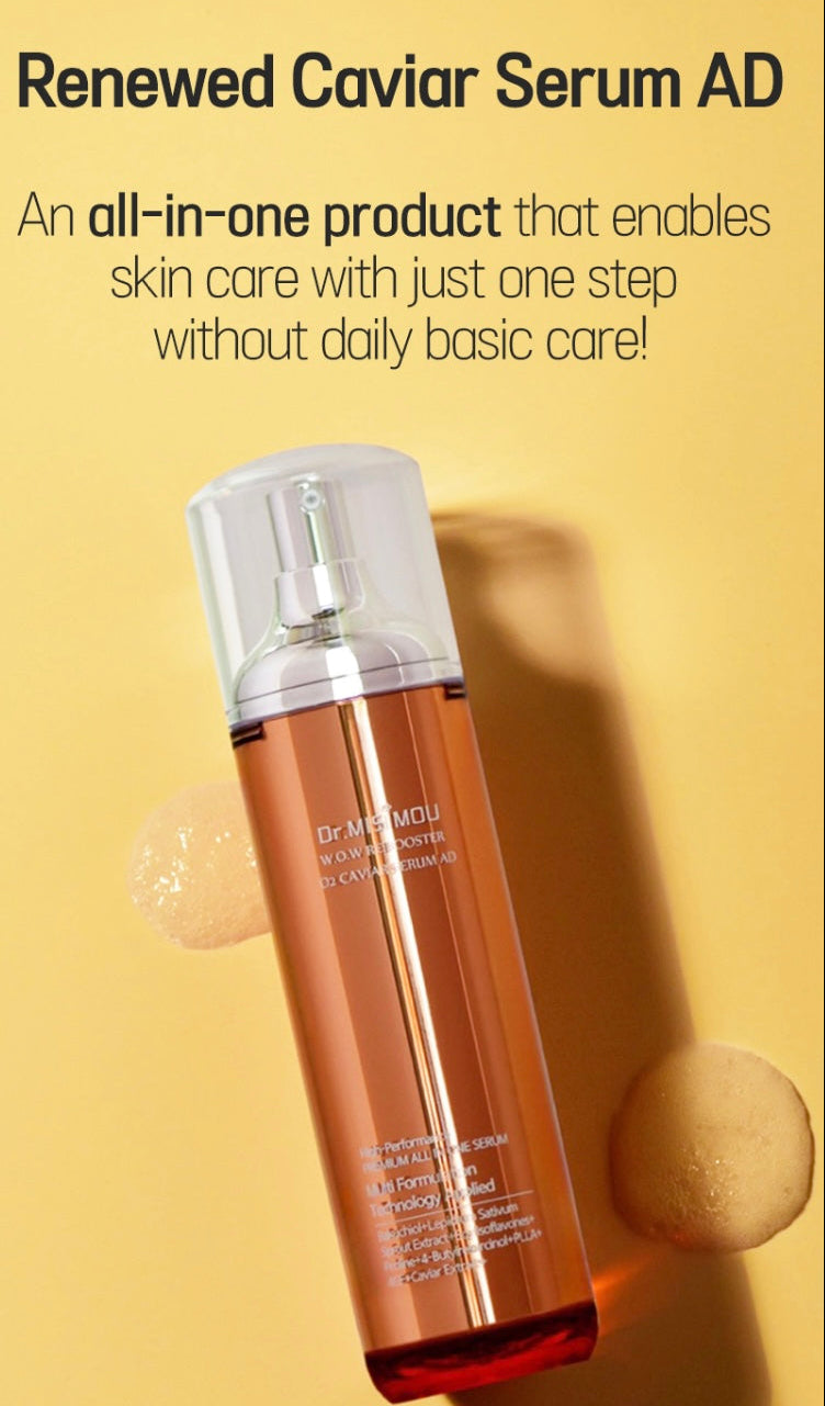 Серум за лице с хайвер Dr.Misimou W.O.W Re:BOOSTER O2 CAVIAR SERUM AD