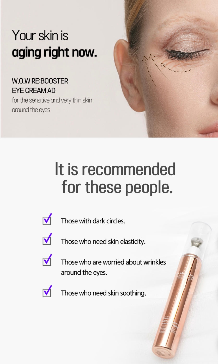 Крем за околоочен контур Dr.Misimou W.O.W RE:BOOSTER EYE CREAM AD